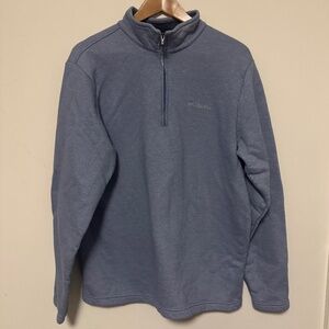 Men’s Columbia fleece lined half-zip NWOT